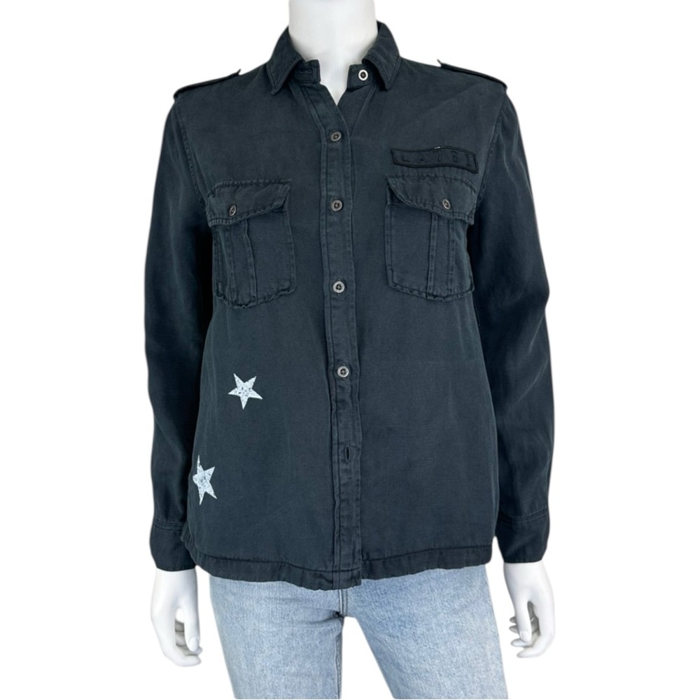 Rails Gray Utility Casual Button-down Size XS G0552